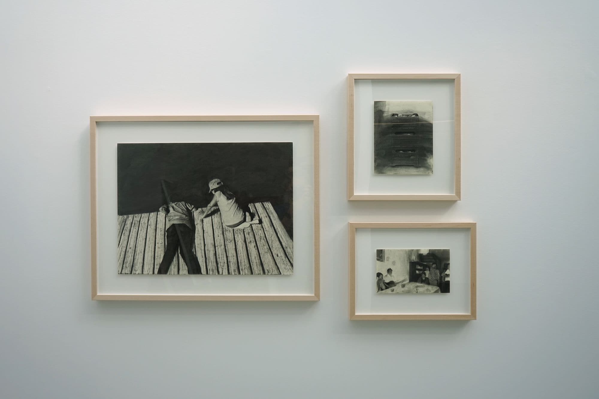 Nicolas V. Sanchez: Charcoal, installation view