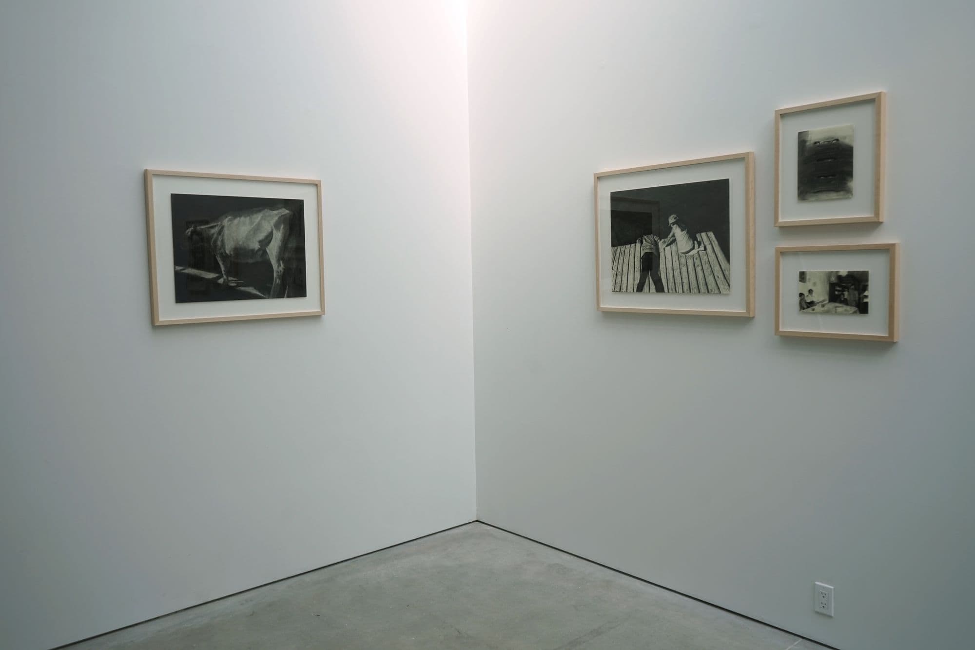Nicolas V. Sanchez: Charcoal, installation view