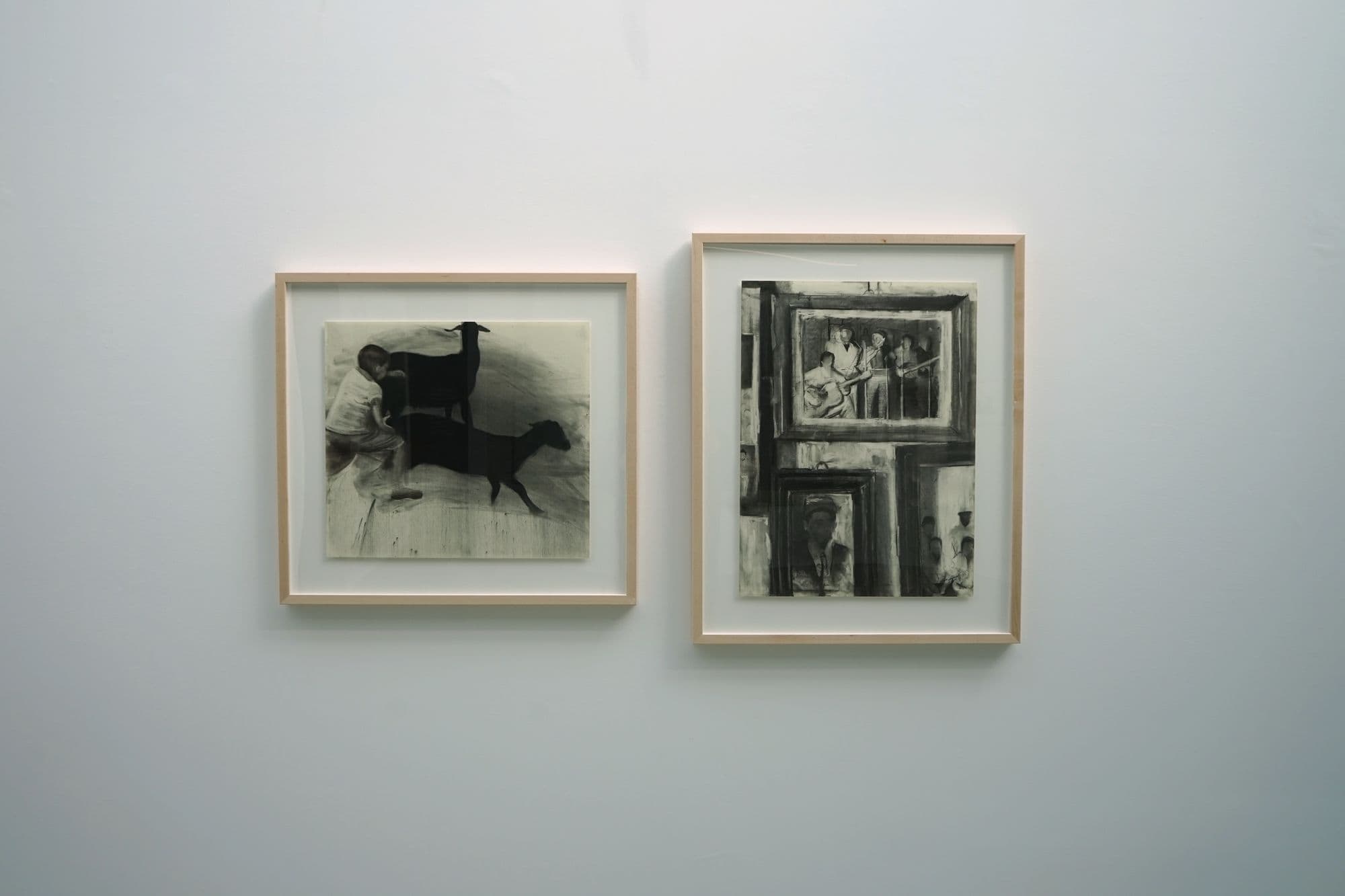 Nicolas V. Sanchez: Charcoal, installation view