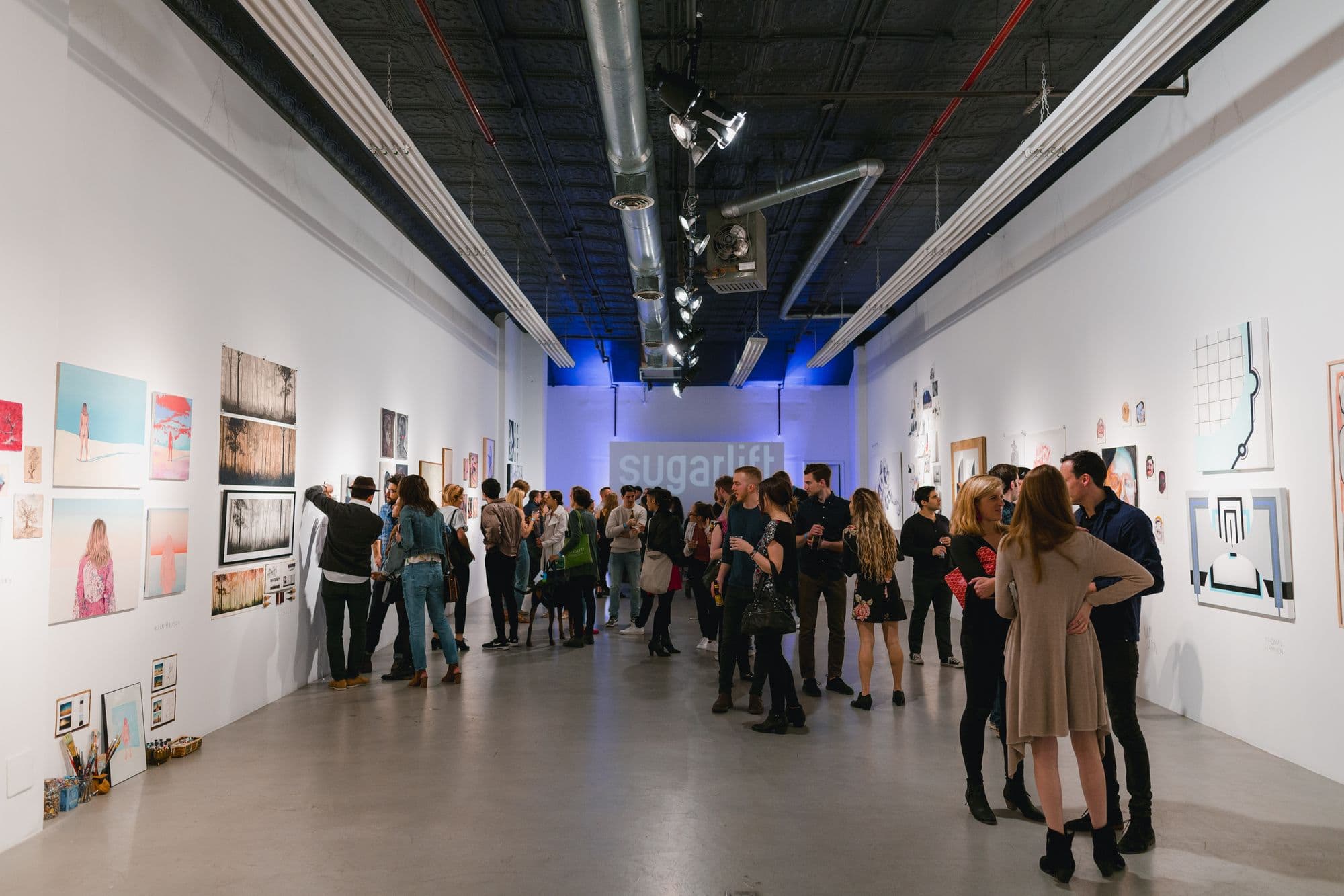 Sugarlift Open Studios, installation view