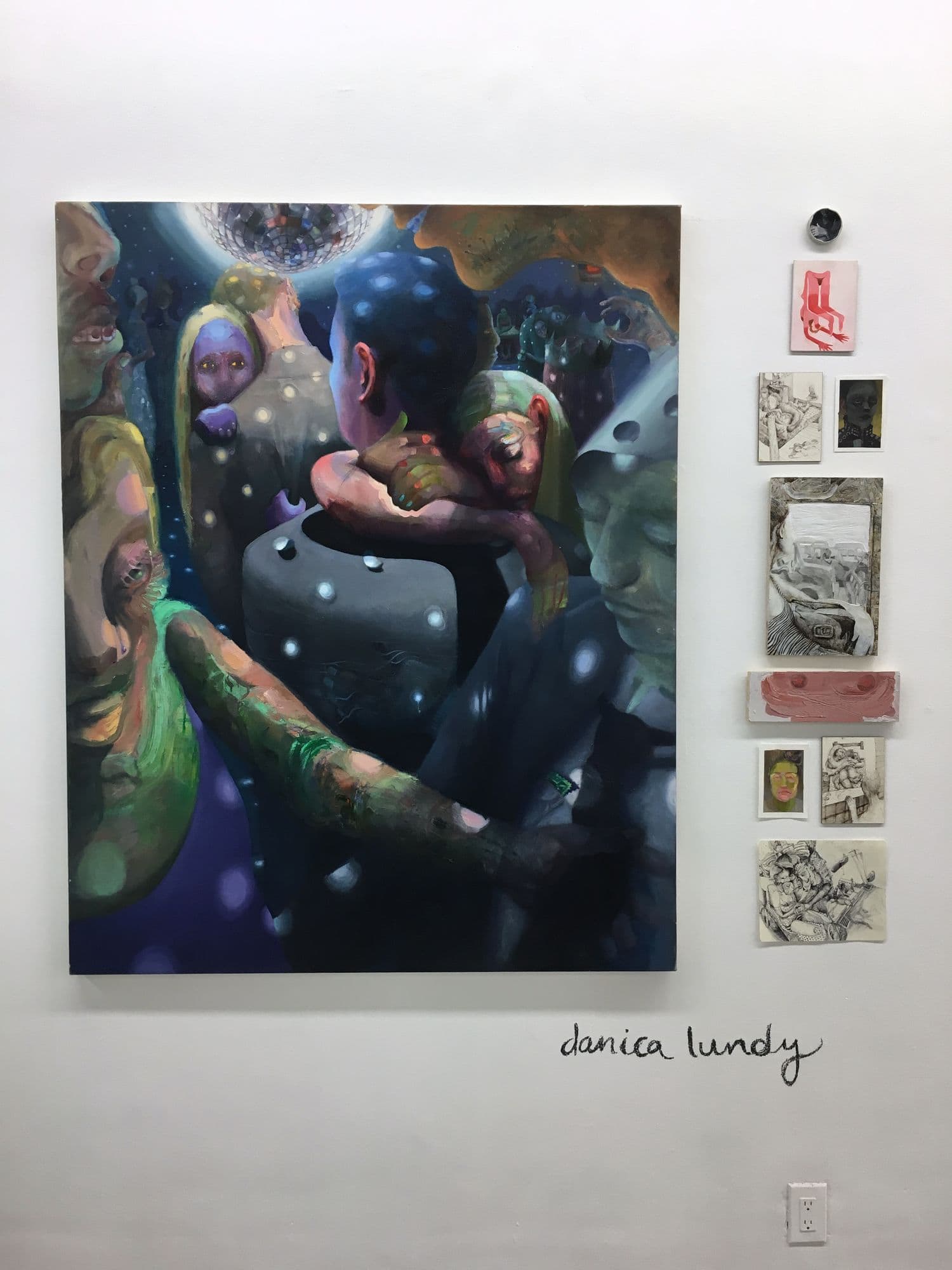 Sugarlift Open Studios, installation view