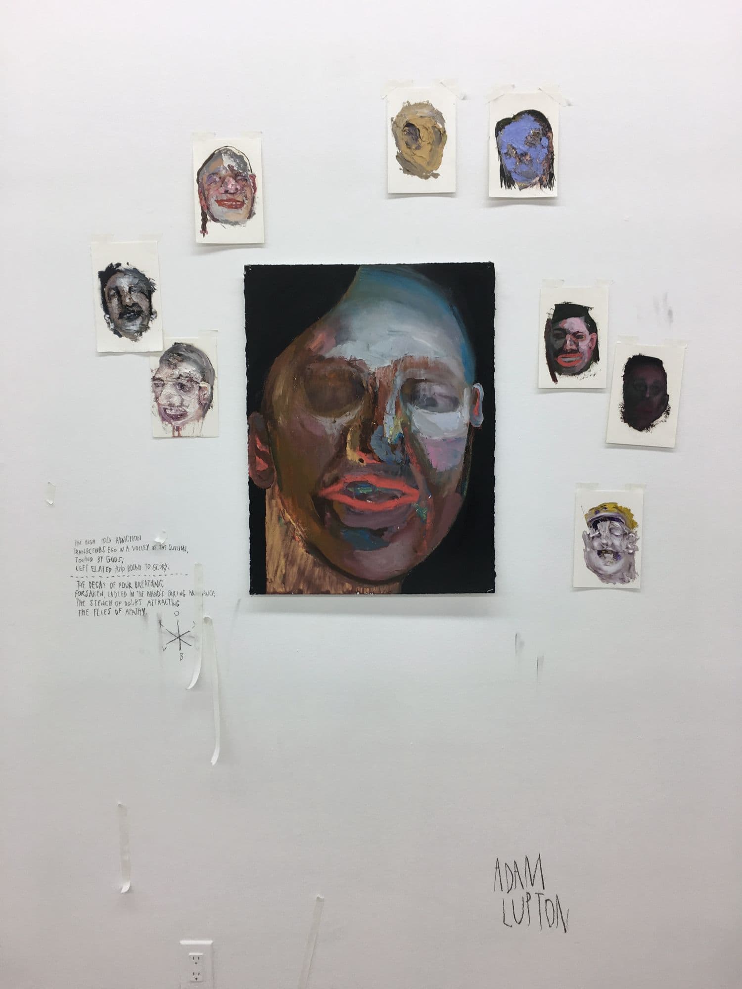 Sugarlift Open Studios, installation view