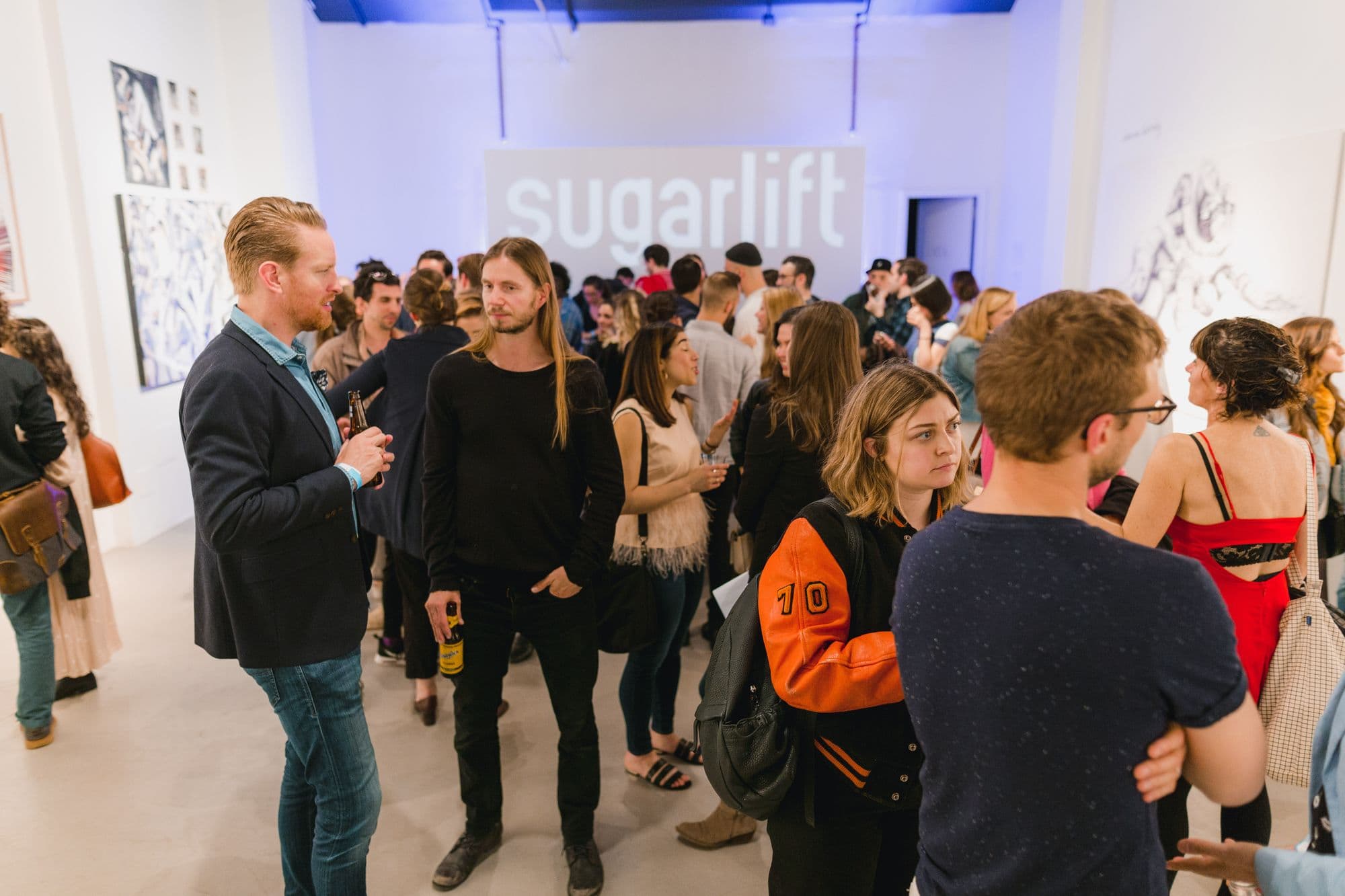 Sugarlift Open Studios, the opening
