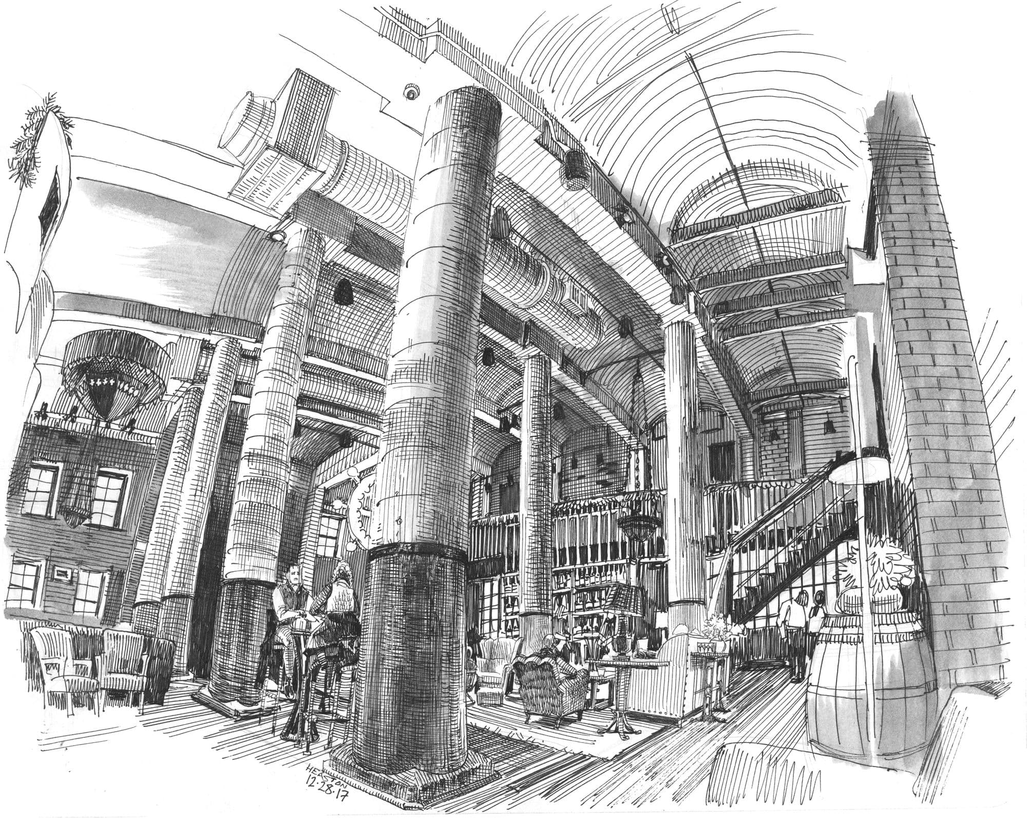 Paul Heaston, Bar at the Hotel Emma