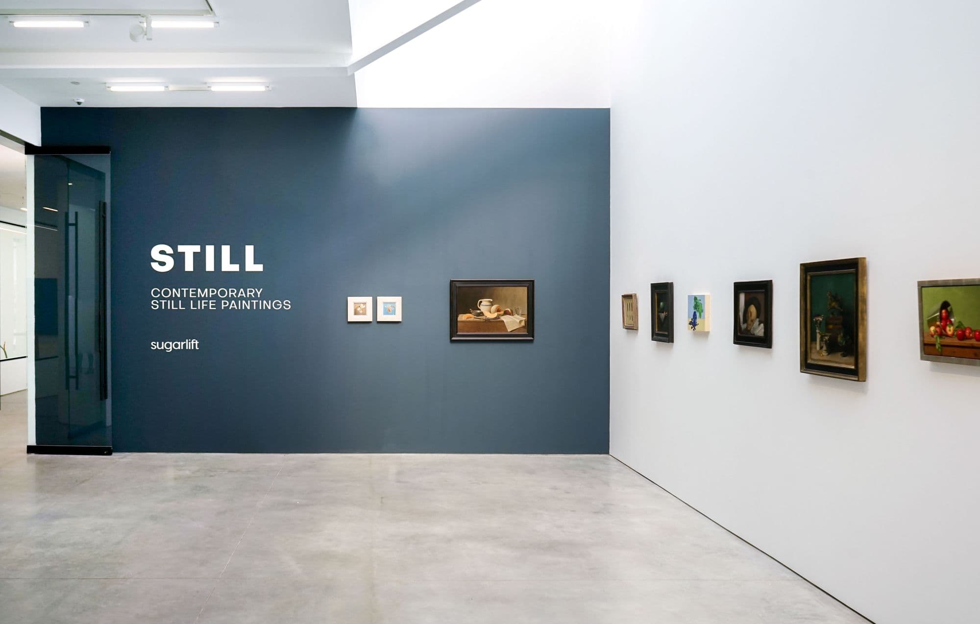 Still: A Survey of Contemporary Still Life Paintings, installation view