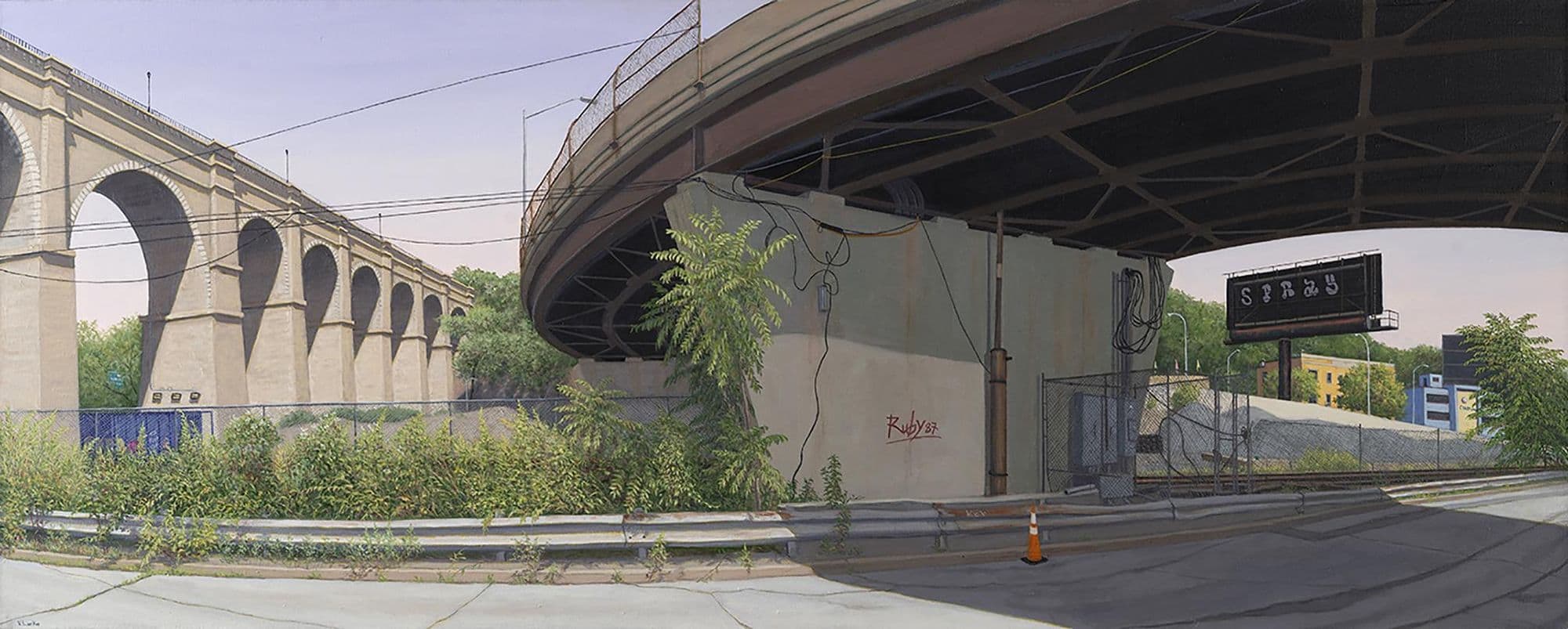 Valeri Larko, Highbridge and Overpass, Bronx, NY