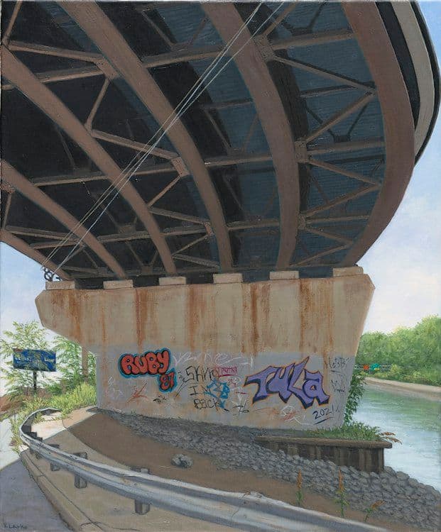Valeri Larko, Overpass, Harlem River, Bronx