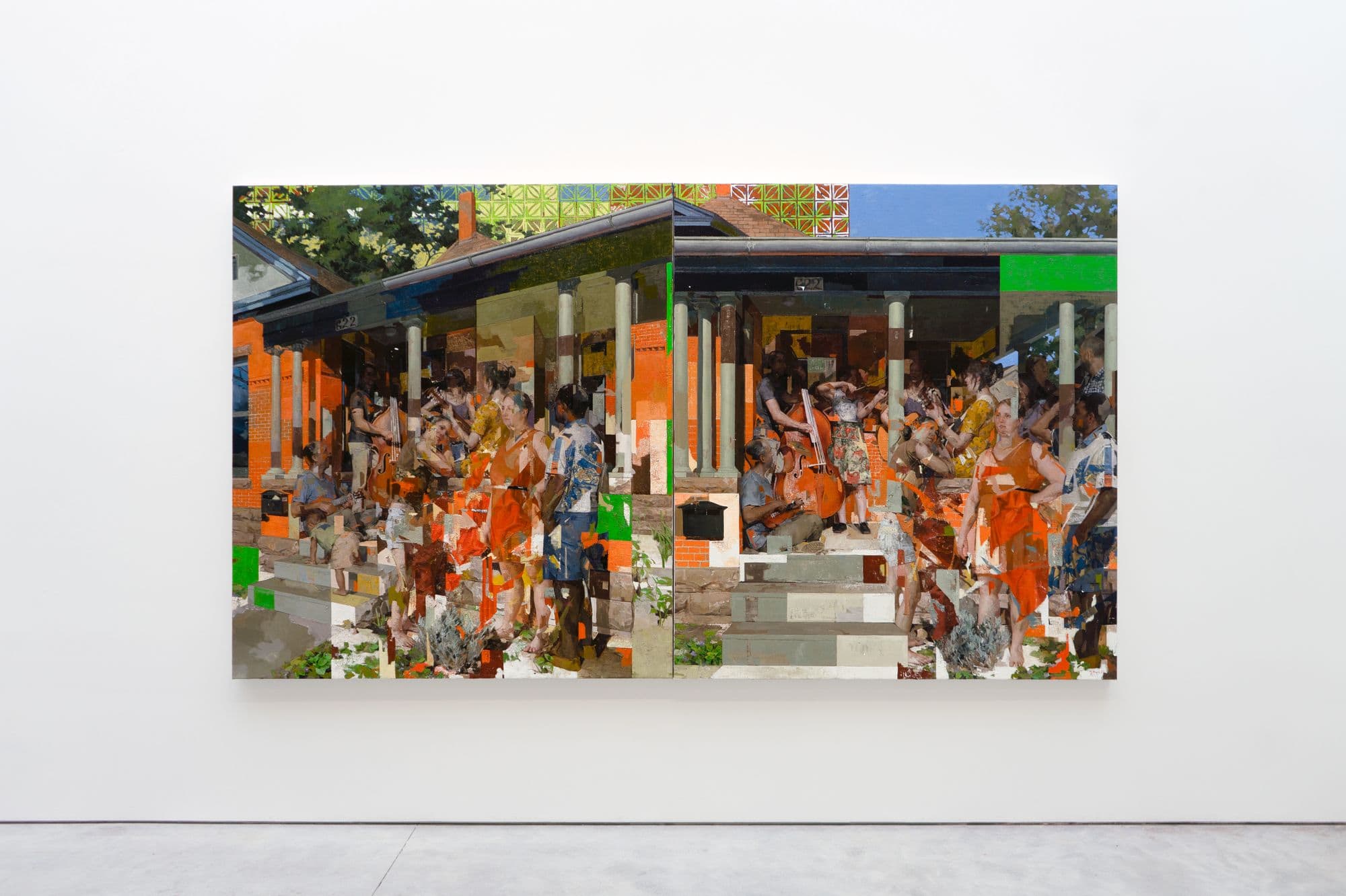 Zoey Frank: Recent Paintings, installation view