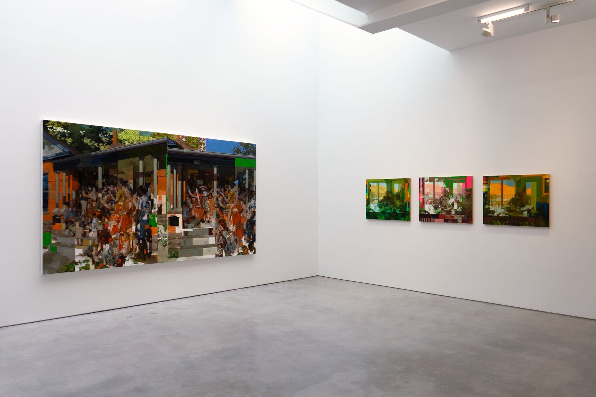 Zoey Frank: Recent Paintings, installation view