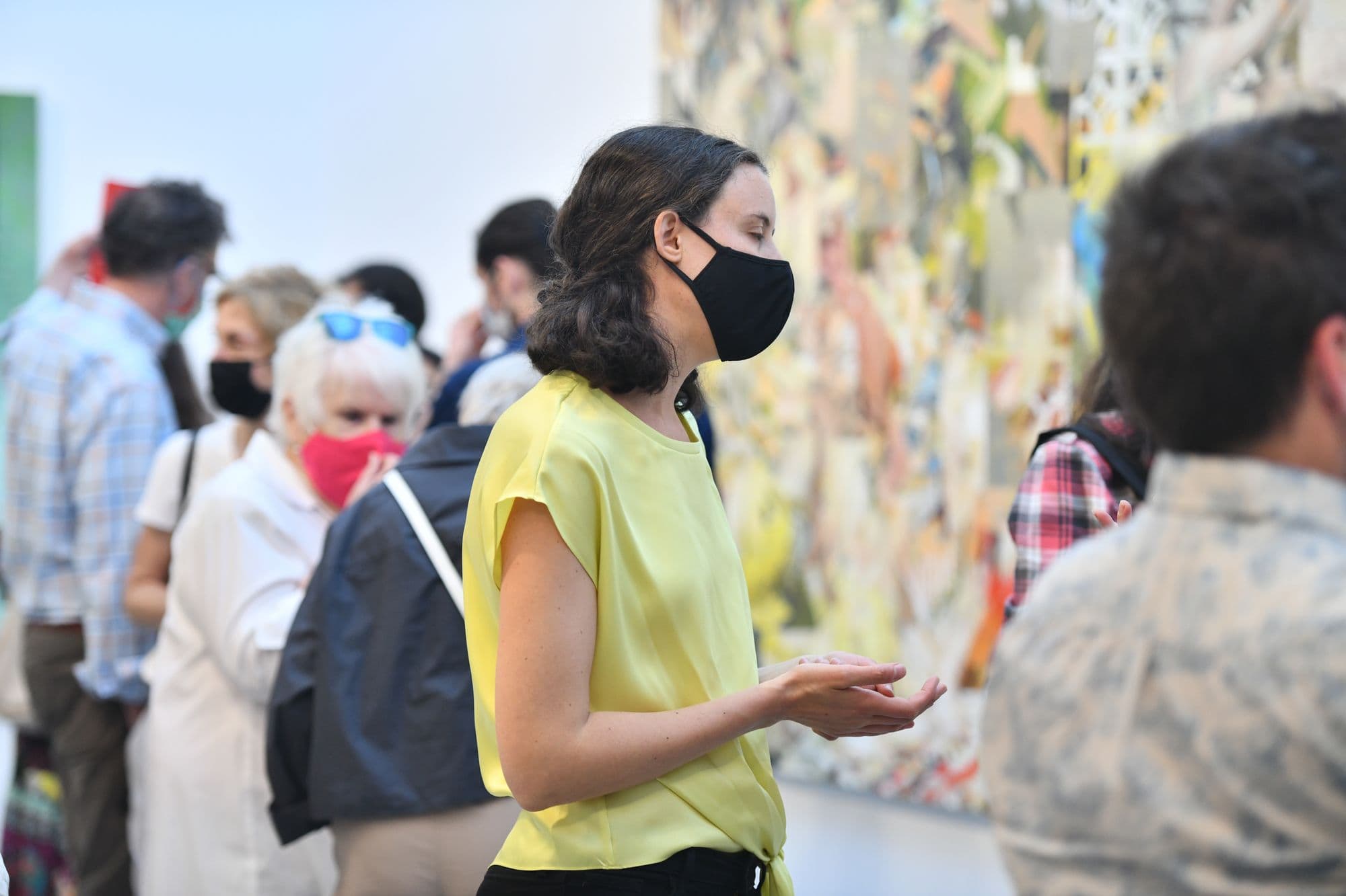 Zoey Frank: Summer Paintings, the opening