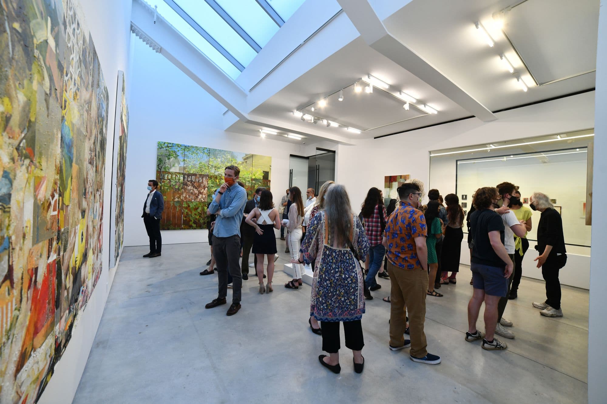 Zoey Frank: Summer Paintings, the opening